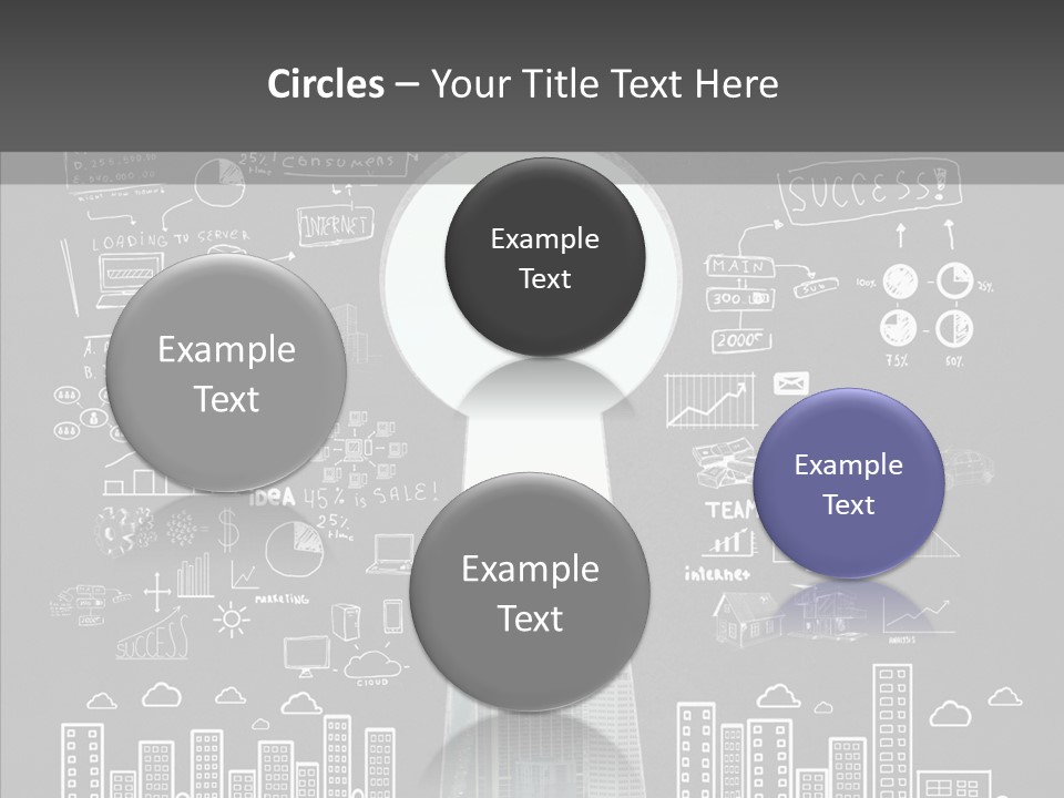 Marketing Entrance Success PowerPoint Template