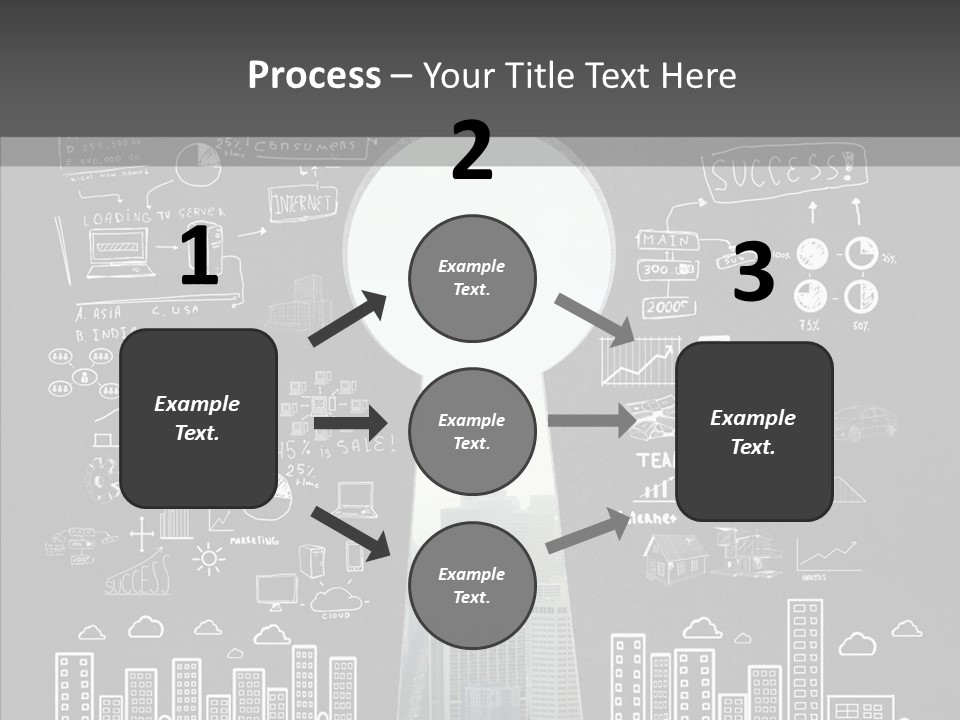 Marketing Entrance Success PowerPoint Template