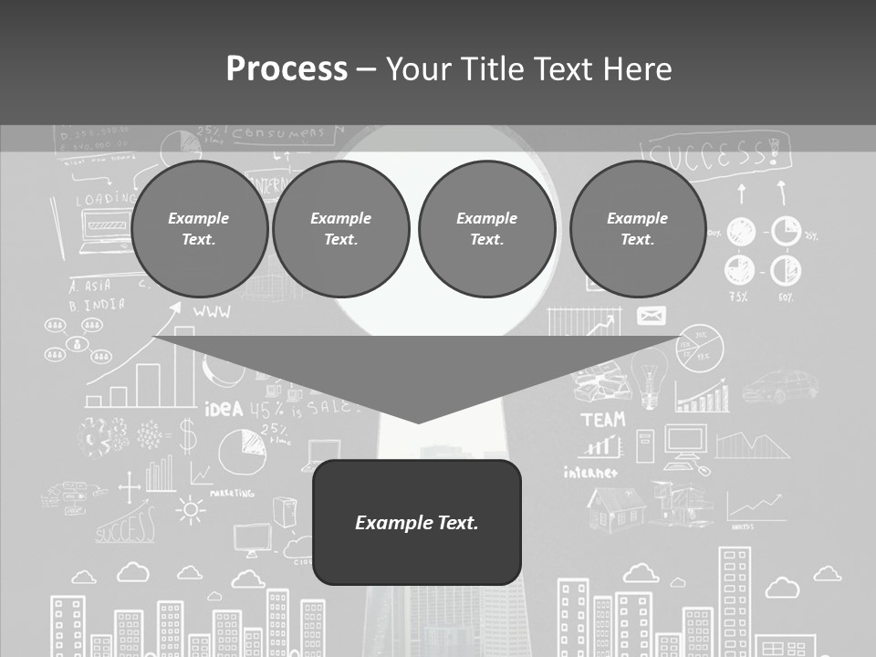 Marketing Entrance Success PowerPoint Template
