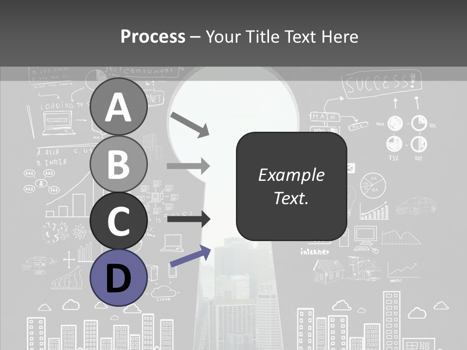 Marketing Entrance Success PowerPoint Template