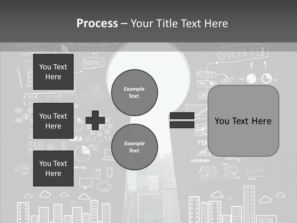 Marketing Entrance Success PowerPoint Template