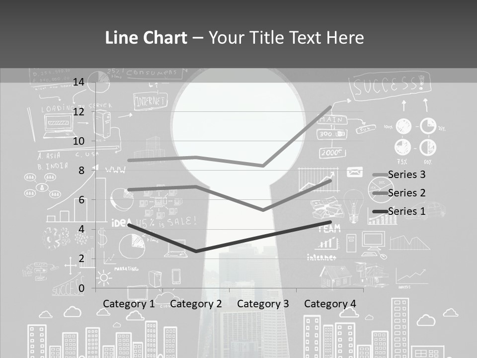 Marketing Entrance Success PowerPoint Template