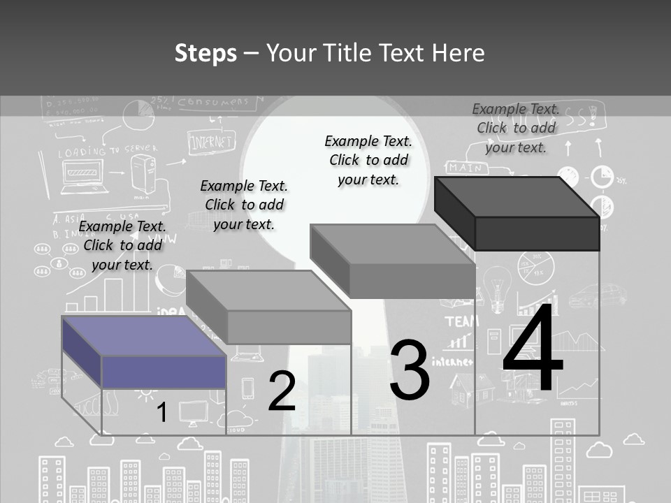 Marketing Entrance Success PowerPoint Template