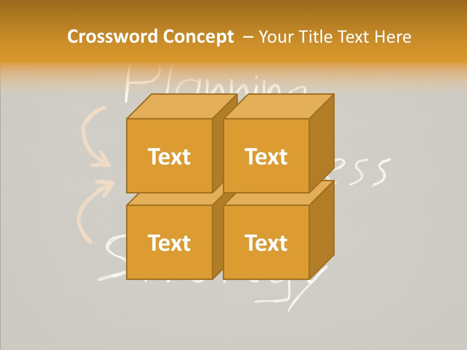 Partnership Coach Chart PowerPoint Template
