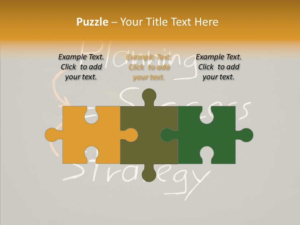 Partnership Coach Chart PowerPoint Template