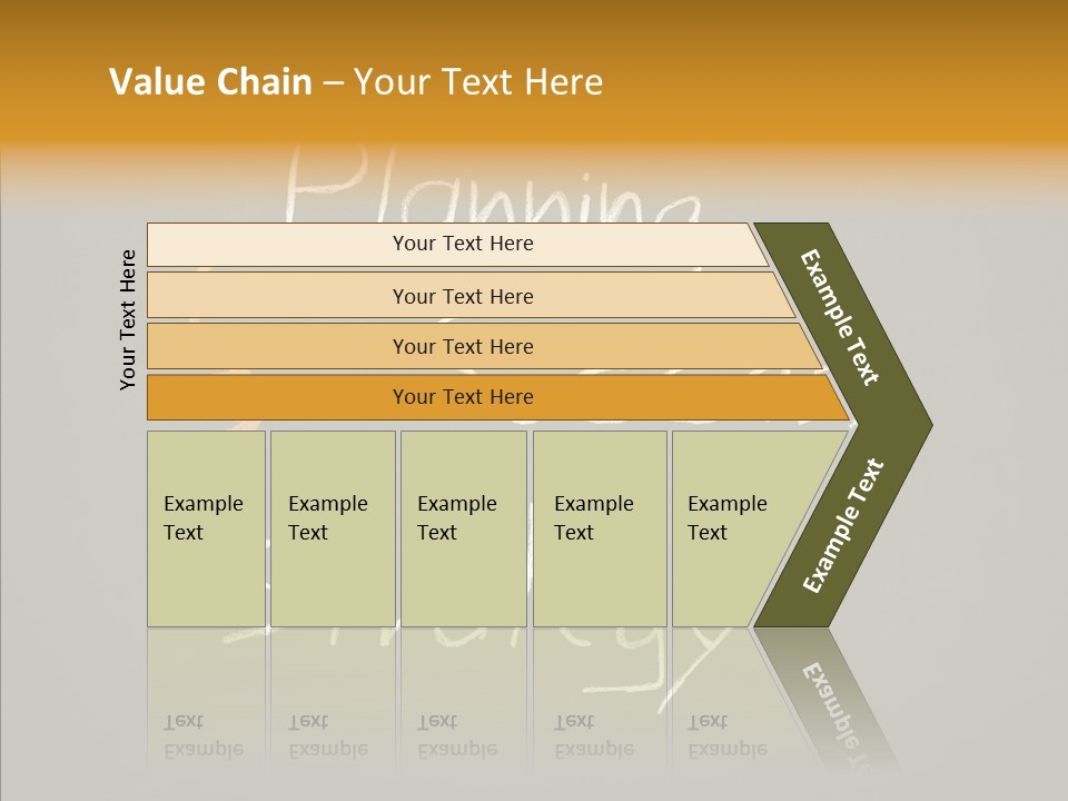 Partnership Coach Chart PowerPoint Template