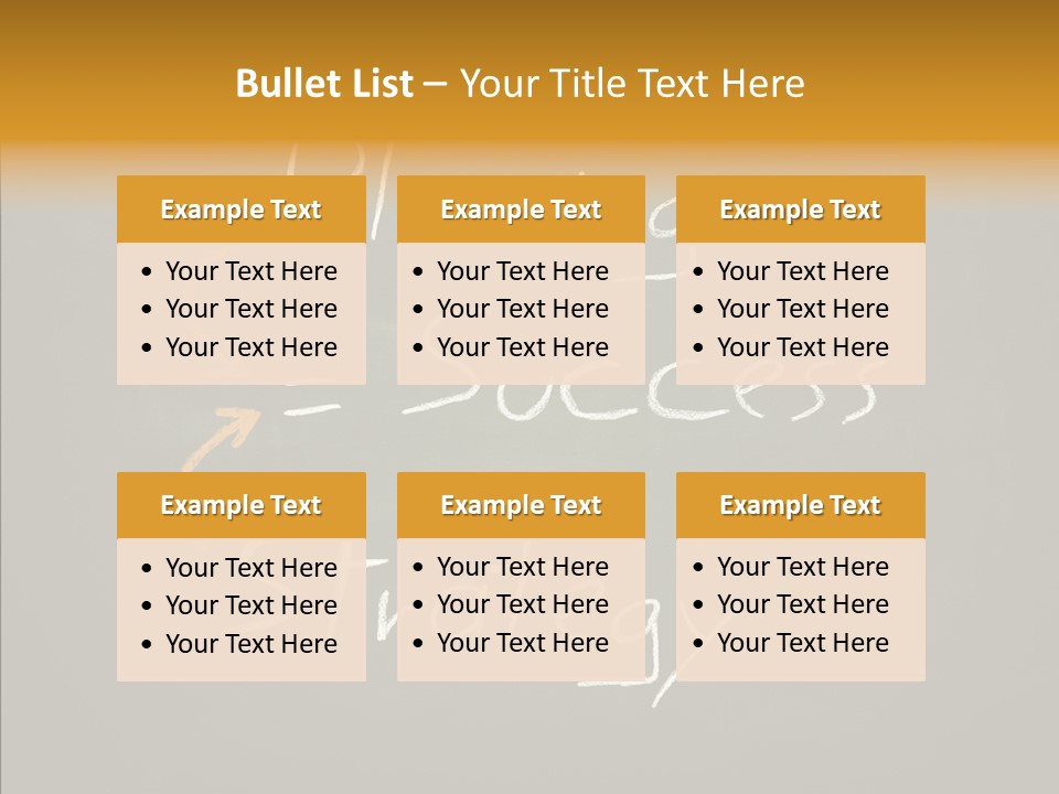 Partnership Coach Chart PowerPoint Template