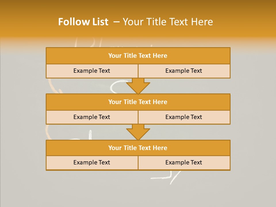 Partnership Coach Chart PowerPoint Template