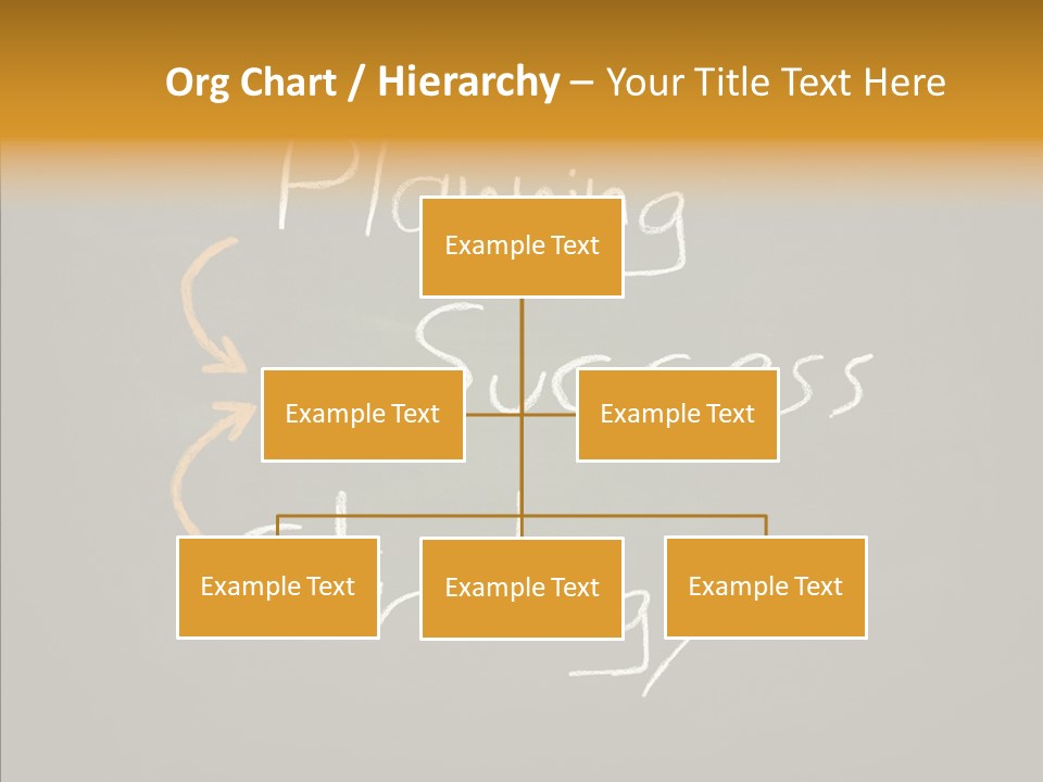 Partnership Coach Chart PowerPoint Template