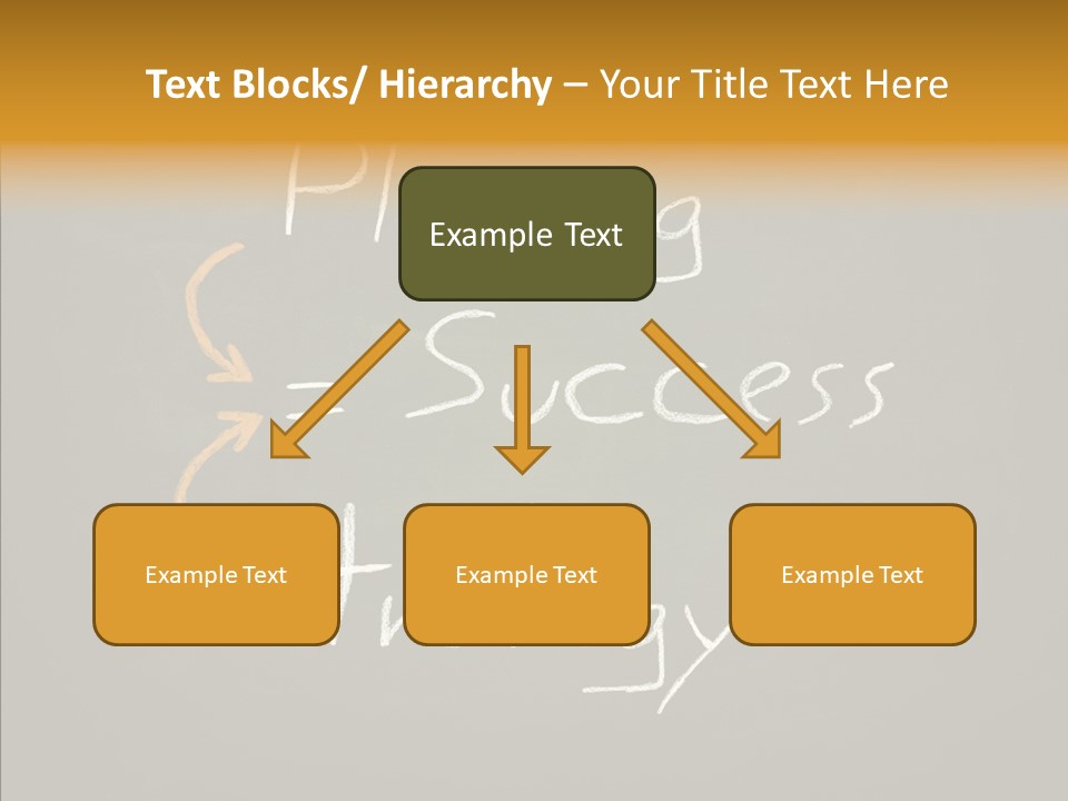Partnership Coach Chart PowerPoint Template