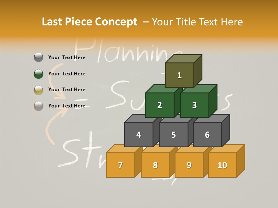 Partnership Coach Chart PowerPoint Template
