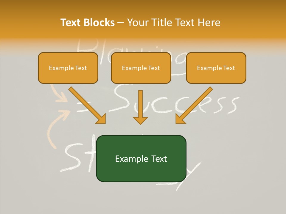 Partnership Coach Chart PowerPoint Template