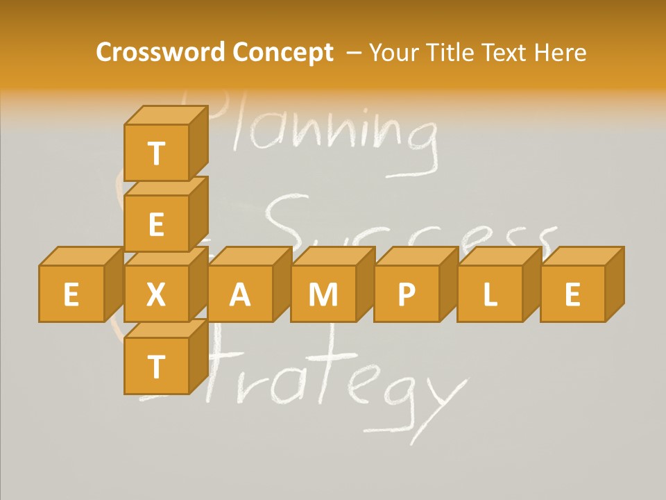 Partnership Coach Chart PowerPoint Template