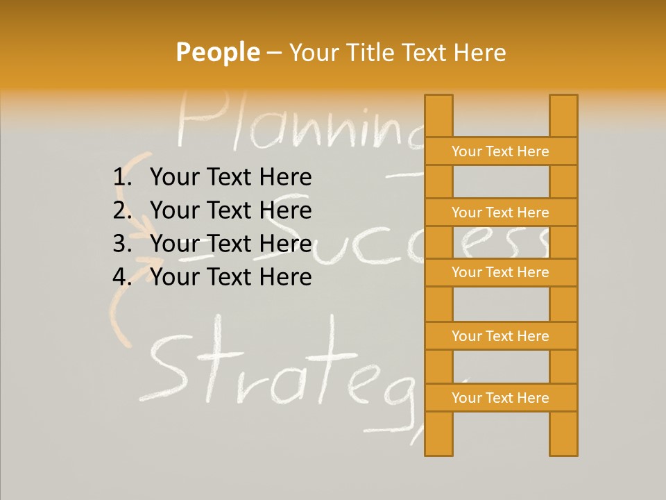 Partnership Coach Chart PowerPoint Template