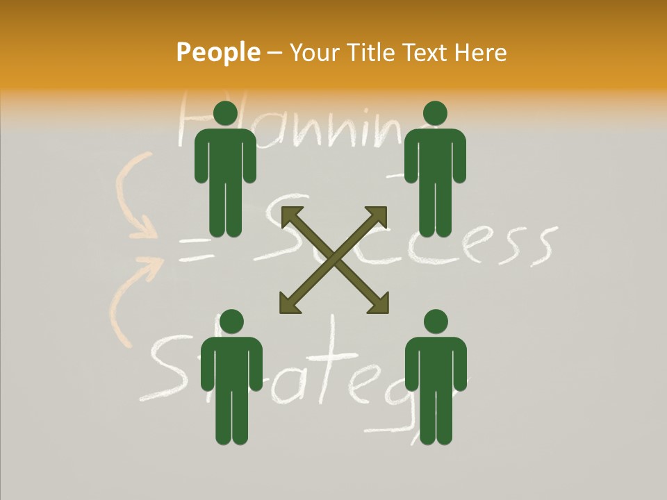 Partnership Coach Chart PowerPoint Template