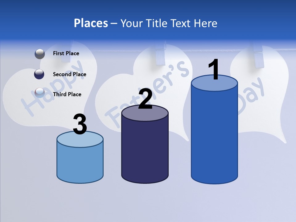 Wish Happy Fathers Day Celebrate PowerPoint Template