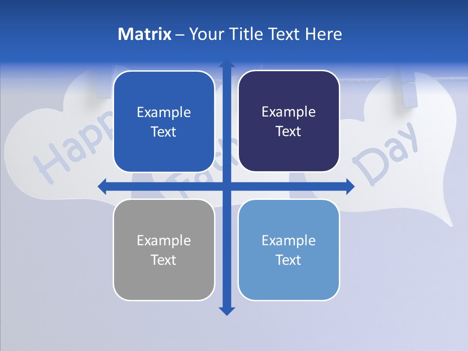 Wish Happy Fathers Day Celebrate PowerPoint Template