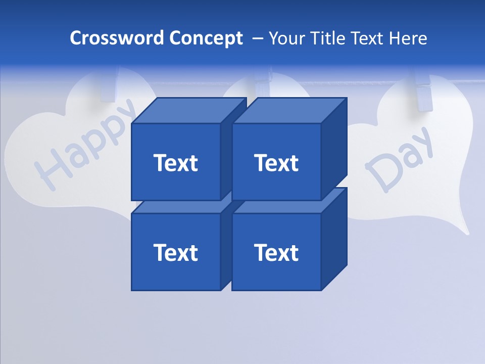 Wish Happy Fathers Day Celebrate PowerPoint Template