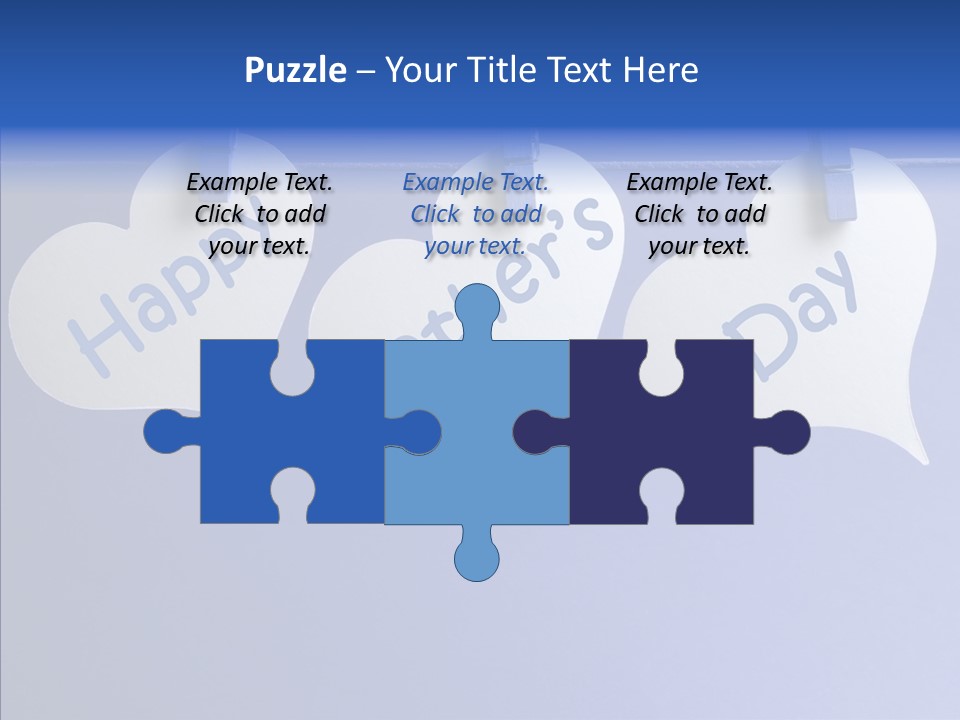 Wish Happy Fathers Day Celebrate PowerPoint Template