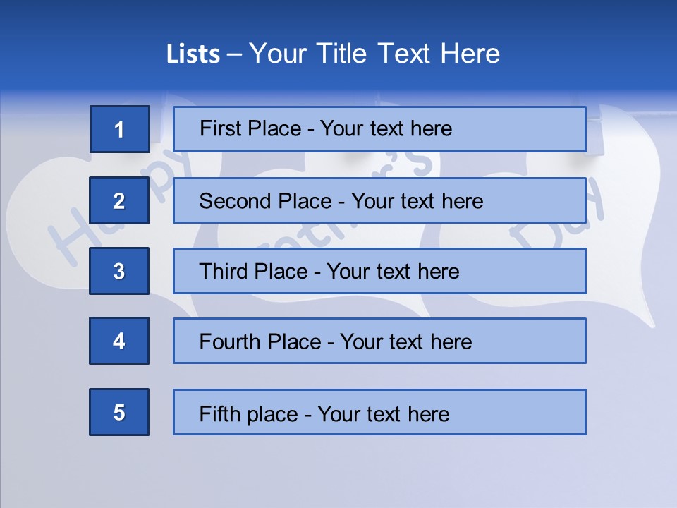 Wish Happy Fathers Day Celebrate PowerPoint Template