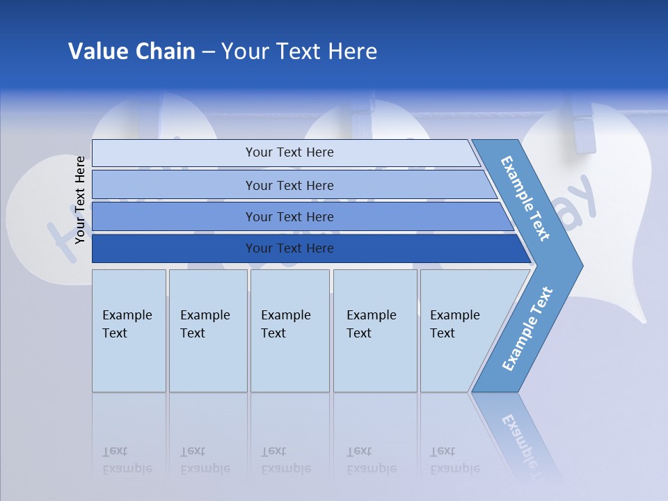 Wish Happy Fathers Day Celebrate PowerPoint Template