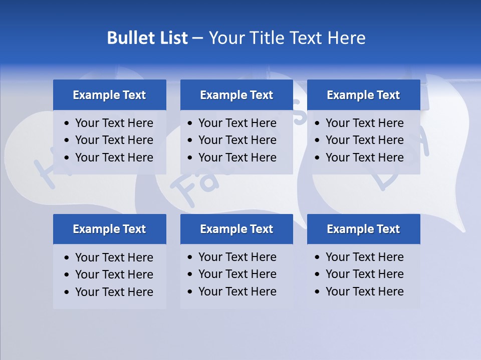 Wish Happy Fathers Day Celebrate PowerPoint Template