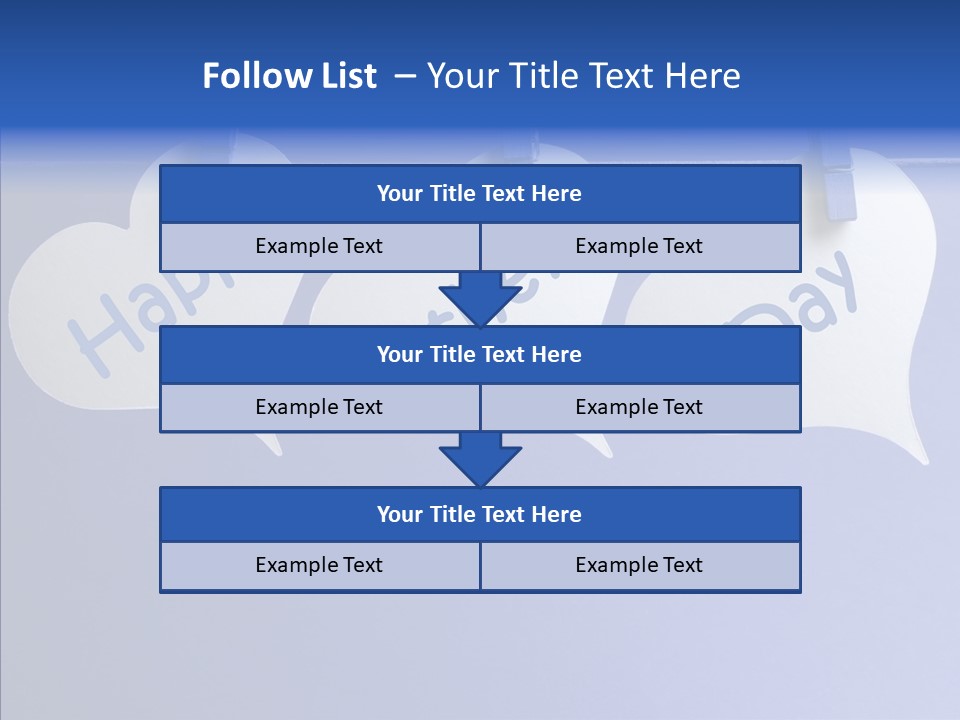 Wish Happy Fathers Day Celebrate PowerPoint Template