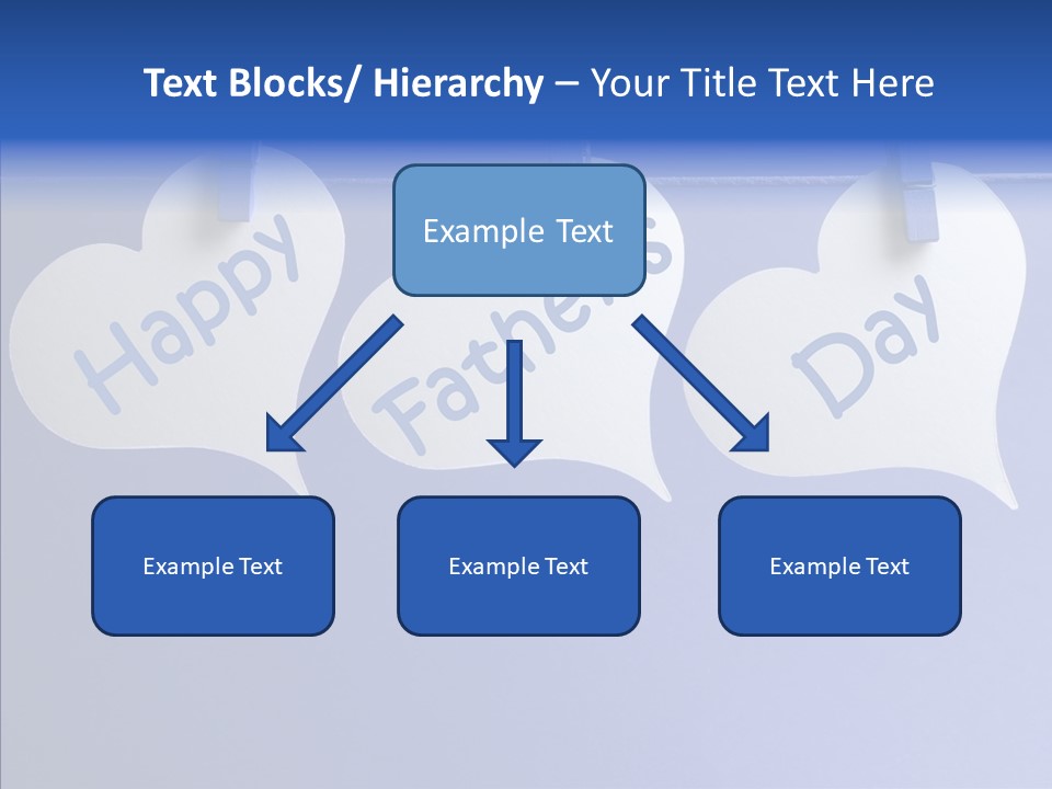 Wish Happy Fathers Day Celebrate PowerPoint Template