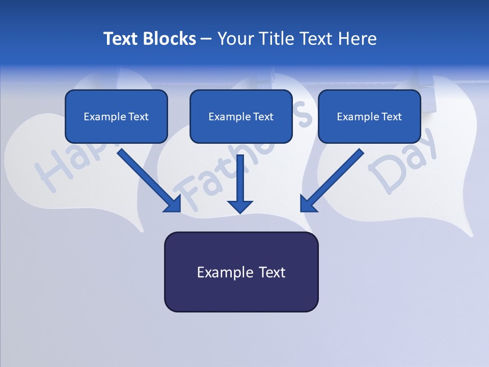 Wish Happy Fathers Day Celebrate PowerPoint Template