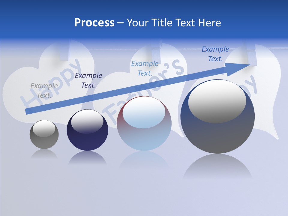 Wish Happy Fathers Day Celebrate PowerPoint Template