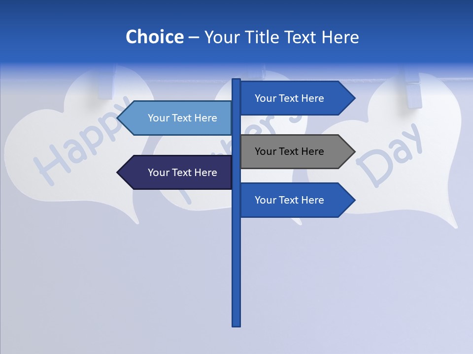 Wish Happy Fathers Day Celebrate PowerPoint Template