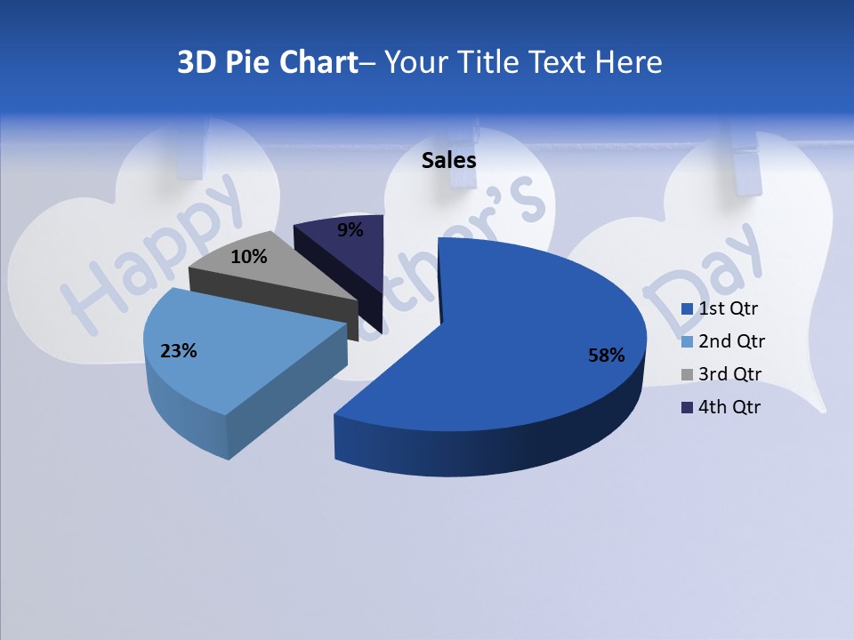 Wish Happy Fathers Day Celebrate PowerPoint Template