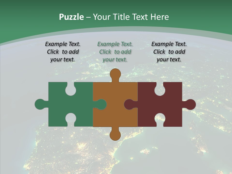 Sea Surface Travel PowerPoint Template