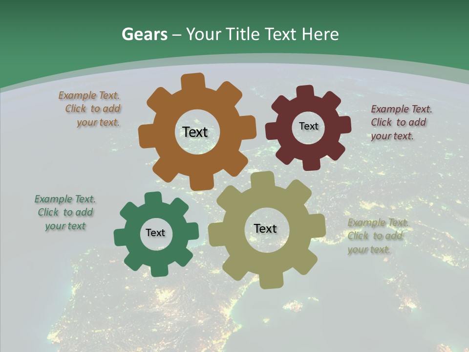 Sea Surface Travel PowerPoint Template