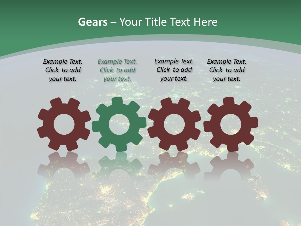 Sea Surface Travel PowerPoint Template