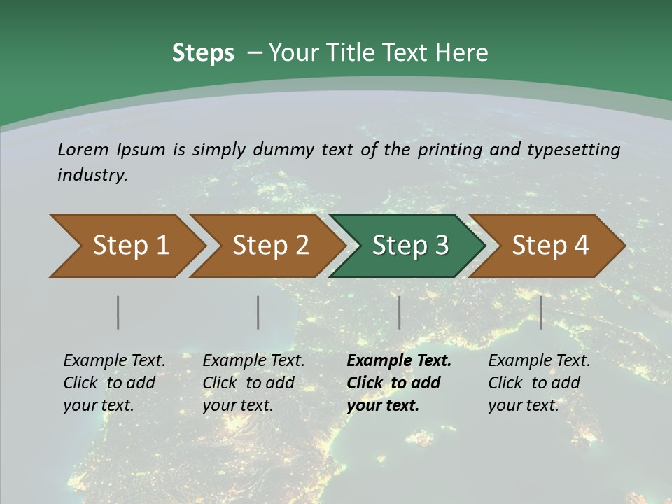 Sea Surface Travel PowerPoint Template