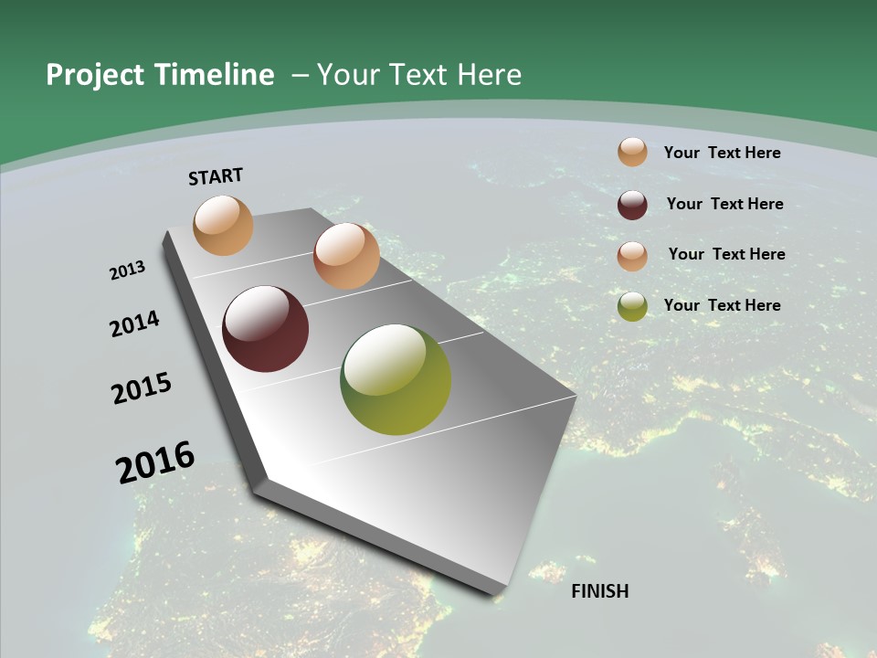 Sea Surface Travel PowerPoint Template