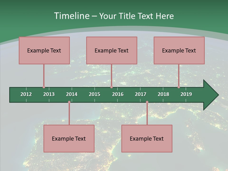 Sea Surface Travel PowerPoint Template