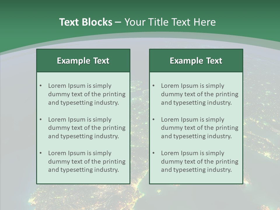 Sea Surface Travel PowerPoint Template