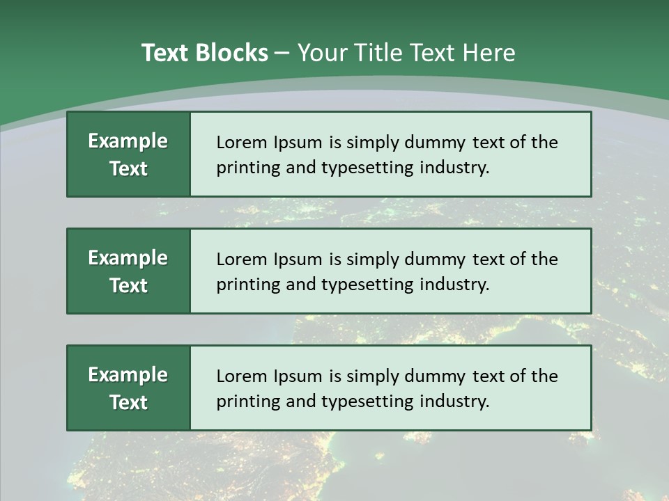 Sea Surface Travel PowerPoint Template