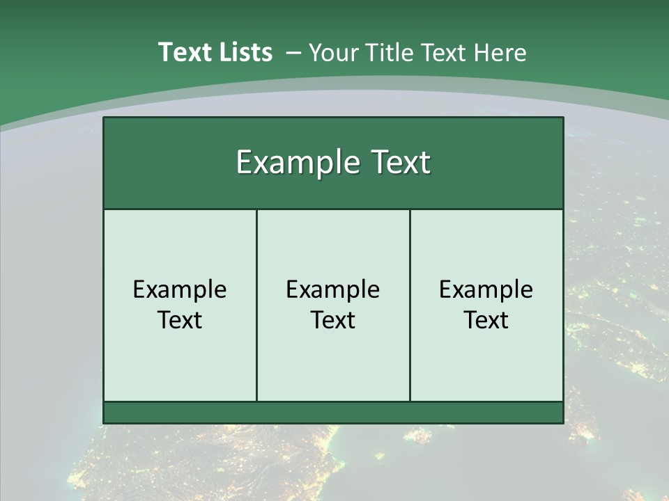 Sea Surface Travel PowerPoint Template
