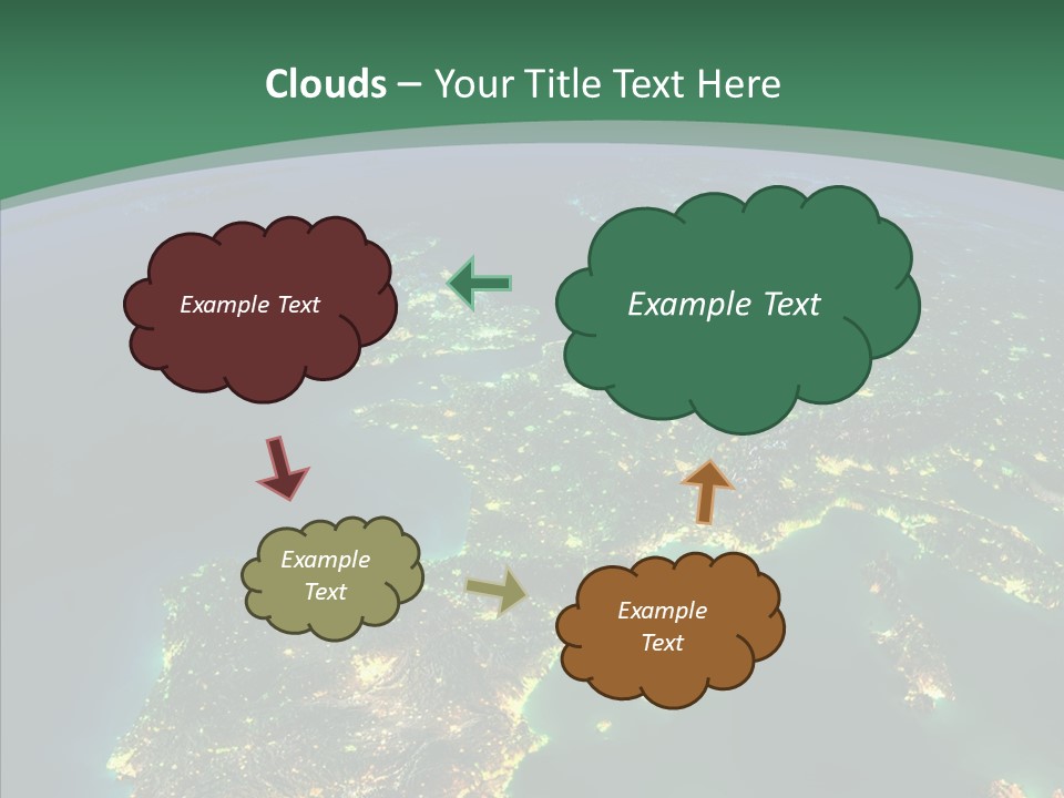 Sea Surface Travel PowerPoint Template