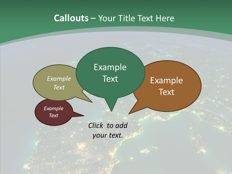 Sea Surface Travel PowerPoint Template