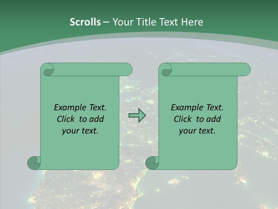 Sea Surface Travel PowerPoint Template