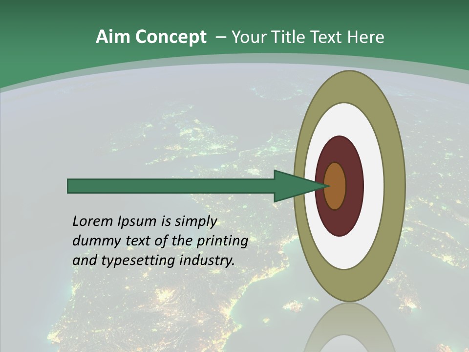 Sea Surface Travel PowerPoint Template