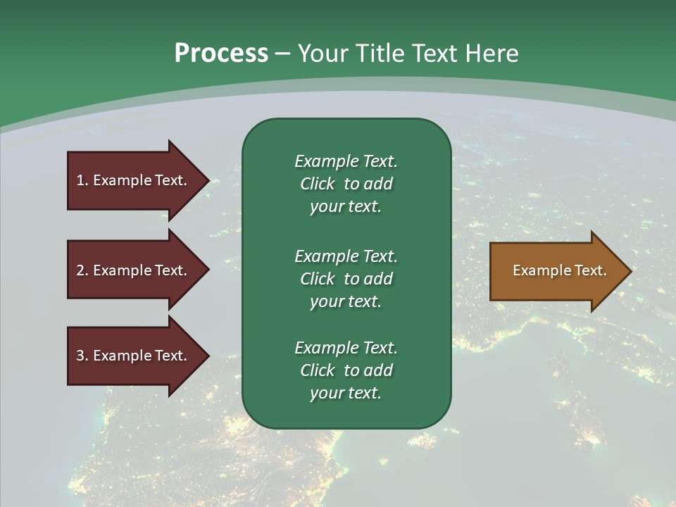 Sea Surface Travel PowerPoint Template