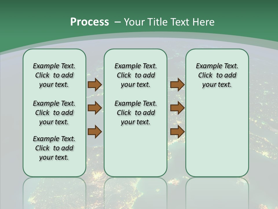 Sea Surface Travel PowerPoint Template