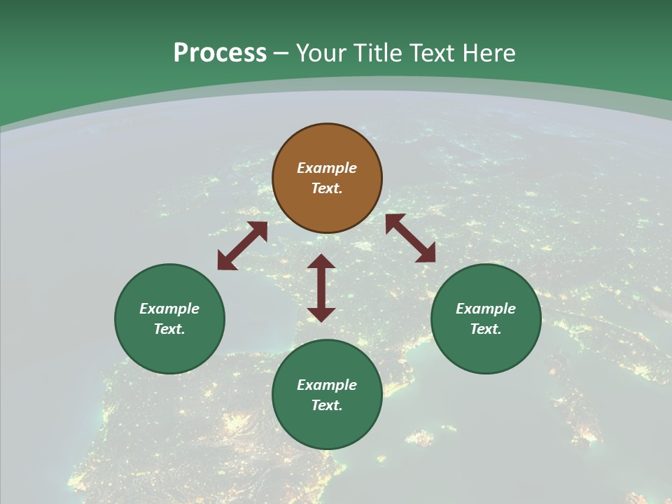 Sea Surface Travel PowerPoint Template