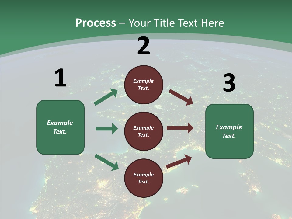Sea Surface Travel PowerPoint Template