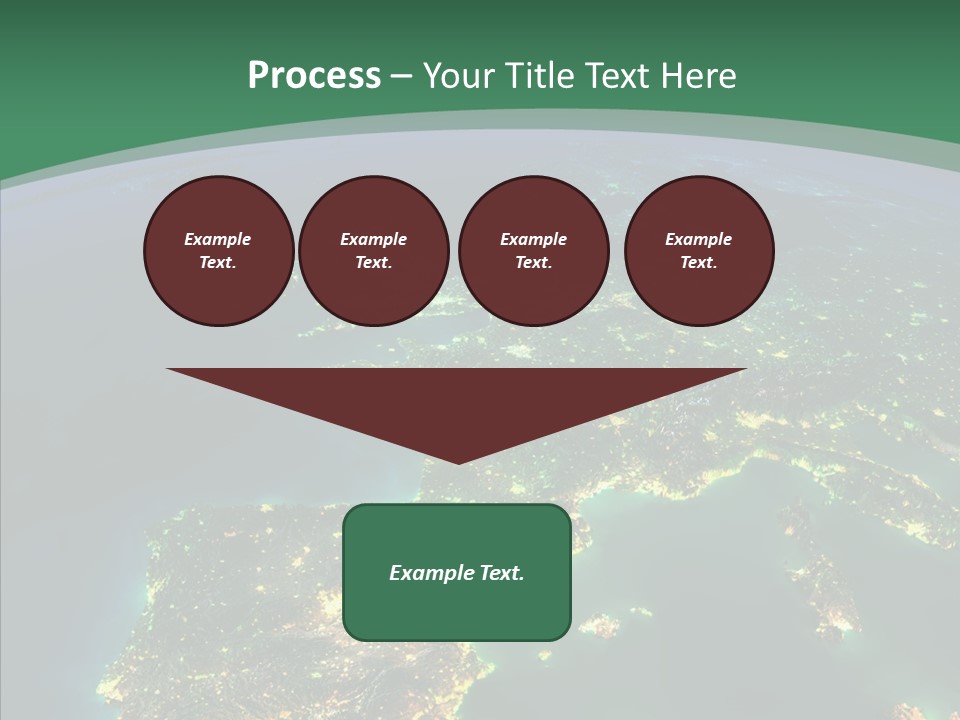 Sea Surface Travel PowerPoint Template
